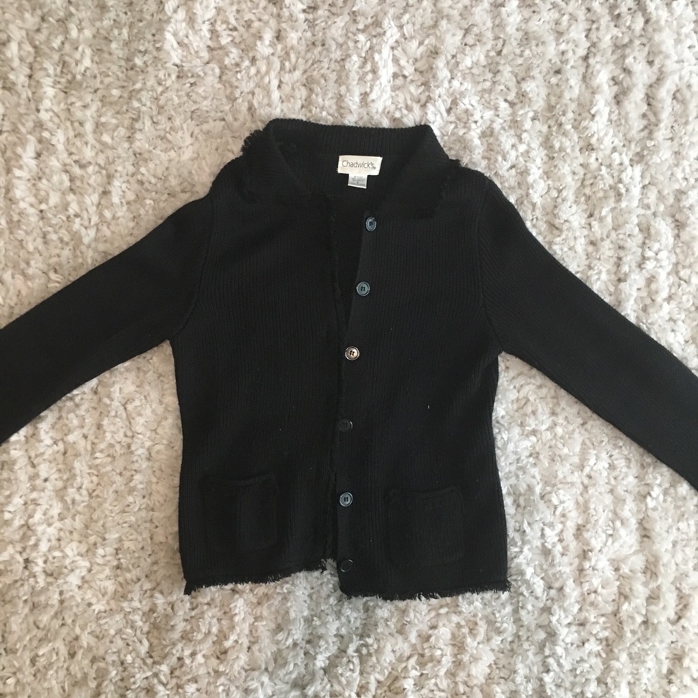 Black sweater/cardigan